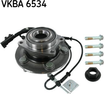 SKF VKBA 6534 - Riteņa rumbas gultņa komplekts ps1.lv