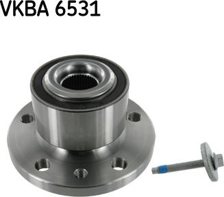 SKF VKBA 6531 - Riteņa rumbas gultņa komplekts ps1.lv