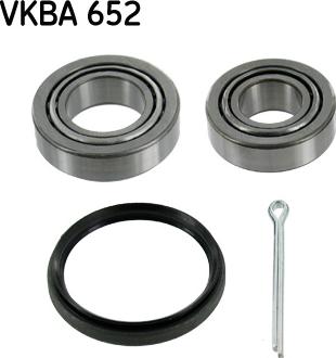 SKF VKBA 652 - Riteņa rumbas gultņa komplekts ps1.lv