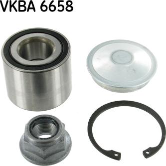 SKF VKBA 6658 - Riteņa rumbas gultņa komplekts ps1.lv