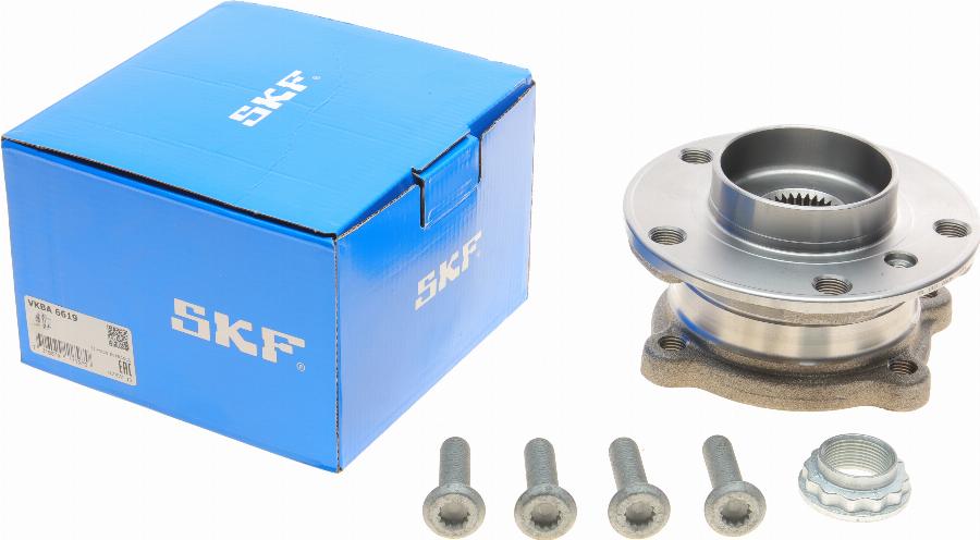 SKF VKBA 6619 - Riteņa rumbas gultņa komplekts ps1.lv