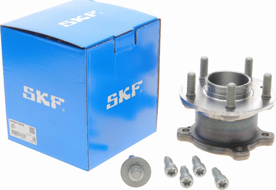 SKF VKBA 6638 - Riteņa rumbas gultņa komplekts ps1.lv