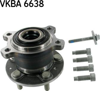 SKF VKBA 6638 - Riteņa rumbas gultņa komplekts ps1.lv