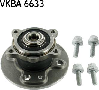 SKF VKBA 6633 - Riteņa rumbas gultņa komplekts ps1.lv