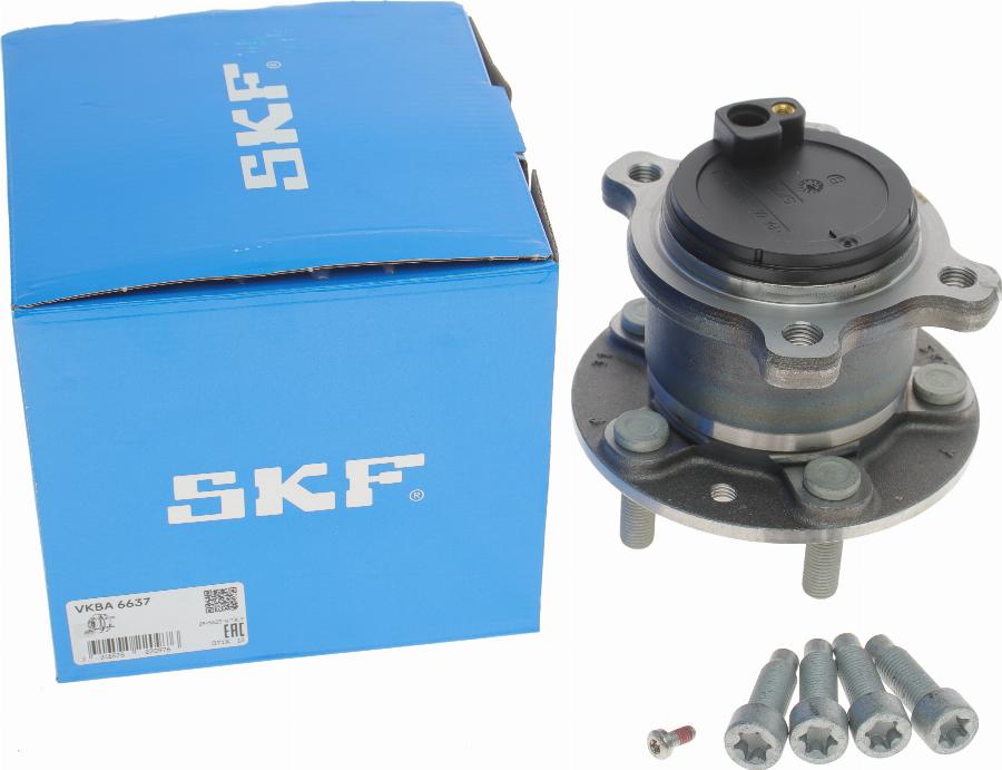 SKF VKBA 6637 - Riteņa rumbas gultņa komplekts ps1.lv