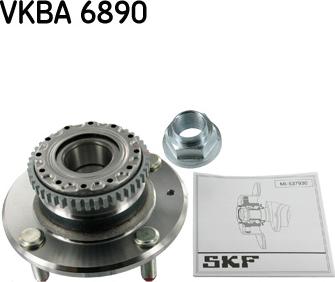 SKF VKBA 6890 - Riteņa rumba ps1.lv