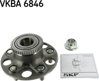 SKF VKBA 6846 - Riteņa rumbas gultņa komplekts ps1.lv