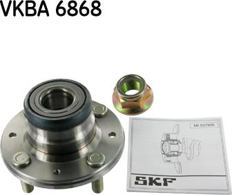 SKF VKBA 6868 - Riteņa rumbas gultņa komplekts ps1.lv