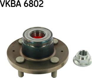 SKF VKBA 6802 - Riteņa rumbas gultņa komplekts ps1.lv