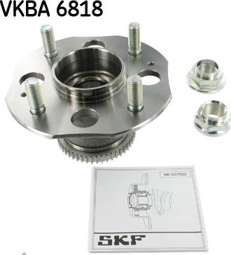 SKF VKBA 6818 - Riteņa rumbas gultņa komplekts ps1.lv