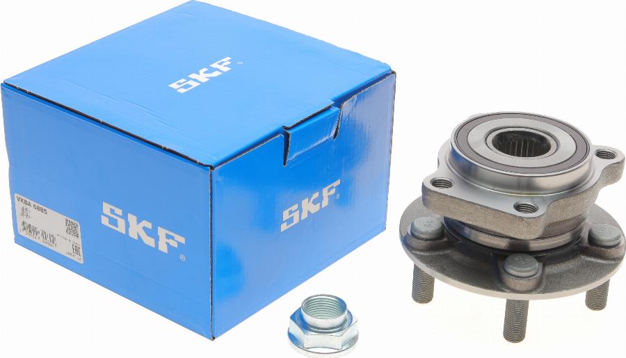 SKF VKBA 6885 - Riteņa rumbas gultņa komplekts ps1.lv