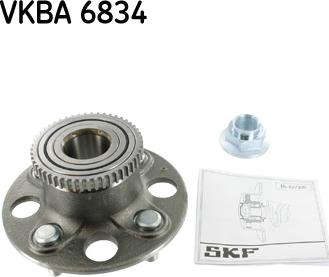 SKF VKBA 6834 - Riteņa rumbas gultņa komplekts ps1.lv