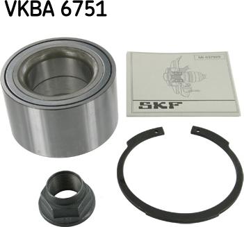 SKF VKBA 6751 - Riteņa rumbas gultņa komplekts ps1.lv