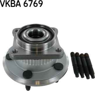 SKF VKBA 6769 - Riteņa rumbas gultņa komplekts ps1.lv