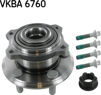 SKF VKBA 6760 - Riteņa rumbas gultņa komplekts ps1.lv