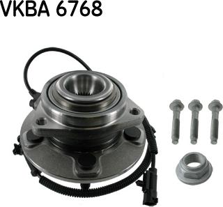 SKF VKBA 6768 - Riteņa rumbas gultņa komplekts ps1.lv