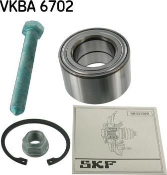 SKF VKBA 6702 - Riteņa rumbas gultņa komplekts ps1.lv