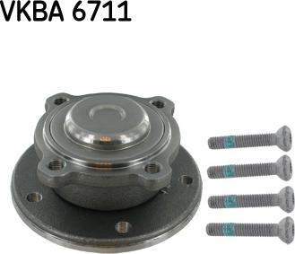 SKF VKBA 6711 - Riteņa rumbas gultņa komplekts ps1.lv