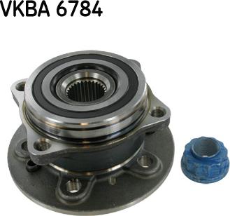 SKF VKBA 6784 - Riteņa rumbas gultņa komplekts ps1.lv