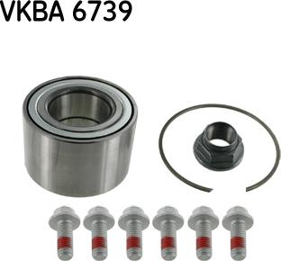 SKF VKBA 6739 - Riteņa rumbas gultņa komplekts ps1.lv