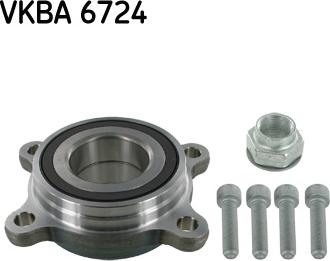 SKF VKBA 6724 - Riteņa rumbas gultņa komplekts ps1.lv