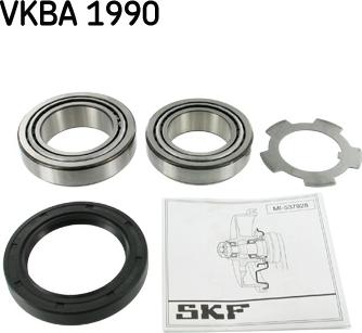 SKF VKBA 1990 - Riteņa rumbas gultņa komplekts ps1.lv