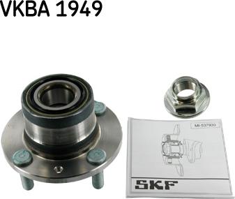 SKF VKBA 1949 - Riteņa rumbas gultņa komplekts ps1.lv