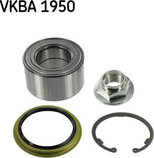 SKF VKBA 1950 - Riteņa rumbas gultņa komplekts ps1.lv