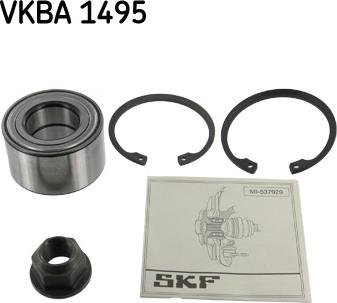 SKF VKBA 1495 - Riteņa rumbas gultņa komplekts ps1.lv