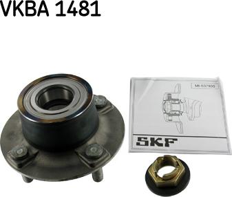 SKF VKBA 1481 - Riteņa rumbas gultņa komplekts ps1.lv