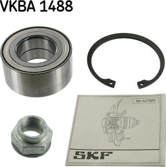 SKF VKBA 1488 - Riteņa rumbas gultņa komplekts ps1.lv