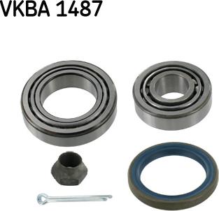 SKF VKBA 1487 - Riteņa rumbas gultņa komplekts ps1.lv