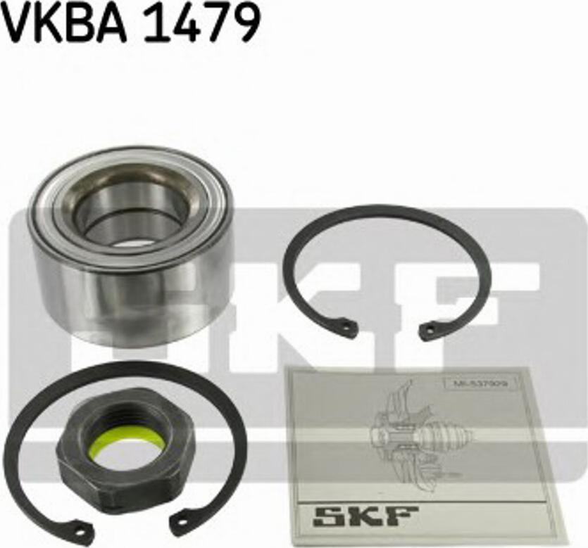 SKF VKBA 1479 - Riteņa rumbas gultņa komplekts ps1.lv