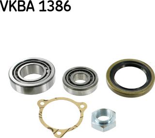 SKF VKBA 1386 - Riteņa rumbas gultņa komplekts ps1.lv