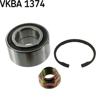 SKF VKBA 1374 - Riteņa rumbas gultņa komplekts ps1.lv
