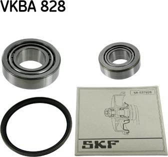 SKF VKBA 828 - Riteņa rumbas gultņa komplekts ps1.lv