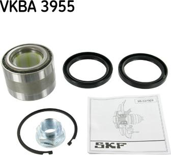 SKF VKBA 3955 - Riteņa rumbas gultņa komplekts ps1.lv