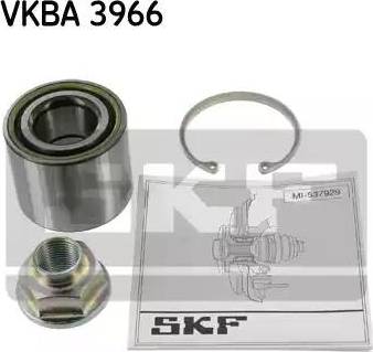 SKF VKBA 3966 - Riteņa rumbas gultņa komplekts ps1.lv