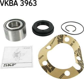 SKF VKBA 3963 - Riteņa rumbas gultņa komplekts ps1.lv