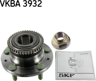 SKF VKBA 3932 - Riteņa rumbas gultņa komplekts ps1.lv