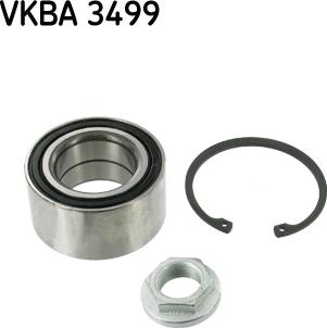 SKF VKBA 3499 - Riteņa rumbas gultņa komplekts ps1.lv