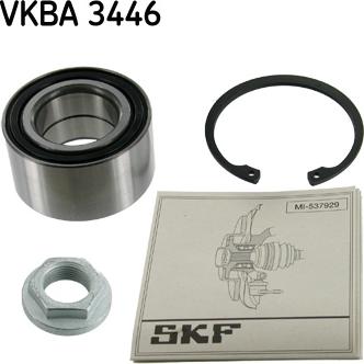 SKF VKBA 3446 - Riteņa rumbas gultņa komplekts ps1.lv