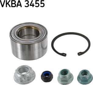 SKF VKBA 3455 - Riteņa rumbas gultņa komplekts ps1.lv