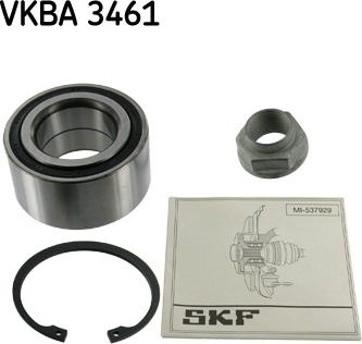 SKF VKBA 3461 - Riteņa rumbas gultņa komplekts ps1.lv