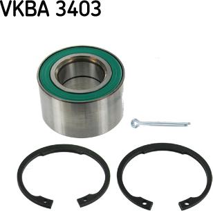 SKF VKBA 3403 - Riteņa rumbas gultņa komplekts ps1.lv