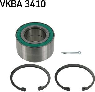 SKF VKBA 3410 - Riteņa rumbas gultņa komplekts ps1.lv