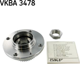 SKF VKBA 3478 - Riteņa rumba ps1.lv