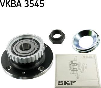 SKF VKBA 3545 - Riteņa rumba ps1.lv