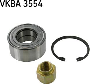 SKF VKBA 3554 - Riteņa rumbas gultņa komplekts ps1.lv