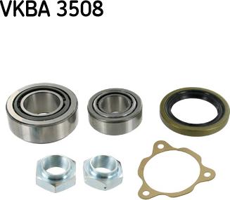 SKF VKBA 3508 - Riteņa rumbas gultņa komplekts ps1.lv